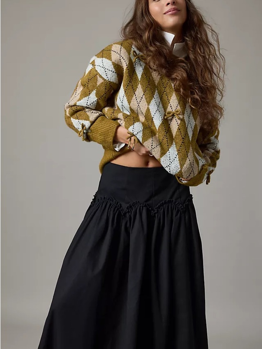 Anthropologie Mare Mare basque waist skirt - Picture 4 of 7